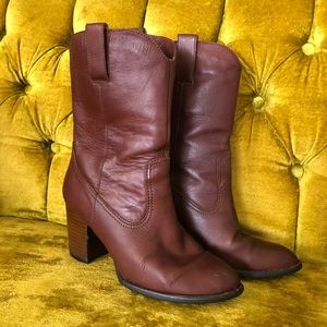 Gorgeous leather boots by Born